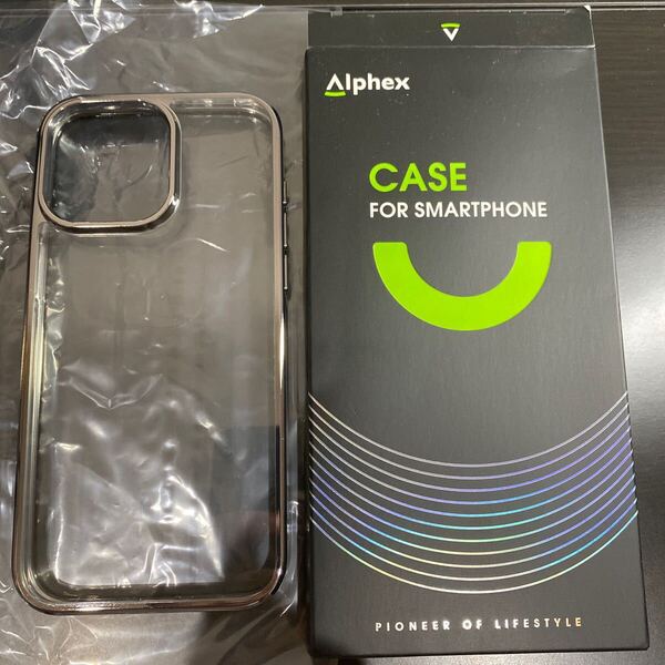 2313125☆ 【本体を再現・チタニウム4色】Alphex iPhone 15 Pro Max 用 ケース 黄変なし iPhone純正色 米軍MIL規格 耐衝撃
