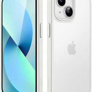 2316265☆ JETech マットケース iPhone 13 Mini 5.4インチ 耐衝撃性ミリタリーグレードの落下防止 つや消しの半透明の背面電話カバー