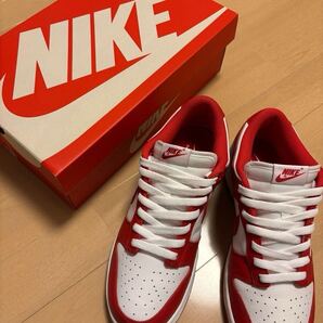 NIKE DUNK LOW SP ホワイトアンドユニバーシティレッド