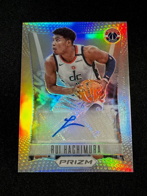 NBA 八村塁 19 Prizm SILVER 直筆サインルーキーカード Yahoo!オークション -「八村塁 サイン」の落札相場・落札価格