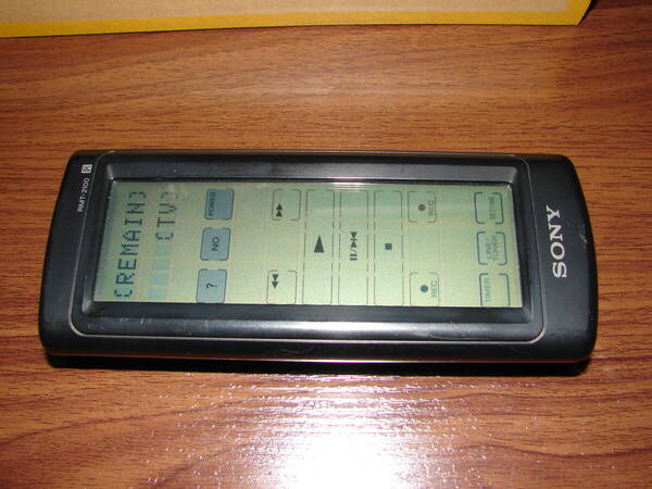 ●SONYベータビデオデッキ SL-2100用 リモコン RMT-2100●動作品