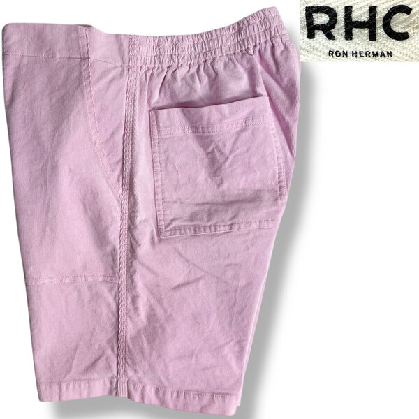 J4066 美品 RHC コーデュロイイージーショーツ ピンク L RHC Ron Herman ロンハーマン