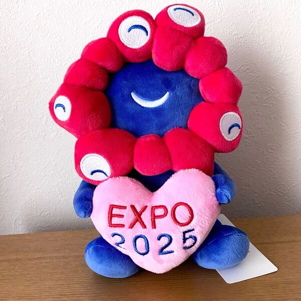 【送料込み】大阪・関西万博/万博/ミャクミャク ハート ぬいぐるみ/EXPO2025