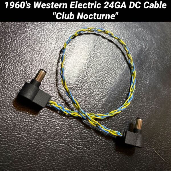パワーサプライ エフェクター用DCケーブル Western Electric ビンテージ 電源ケーブル