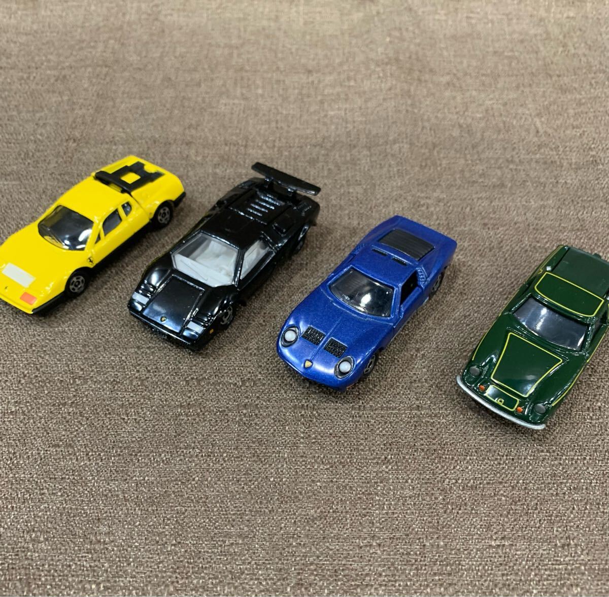 ☆昭和−当時物☆：トミカ ミニカー ：名車ミュージアム (4点