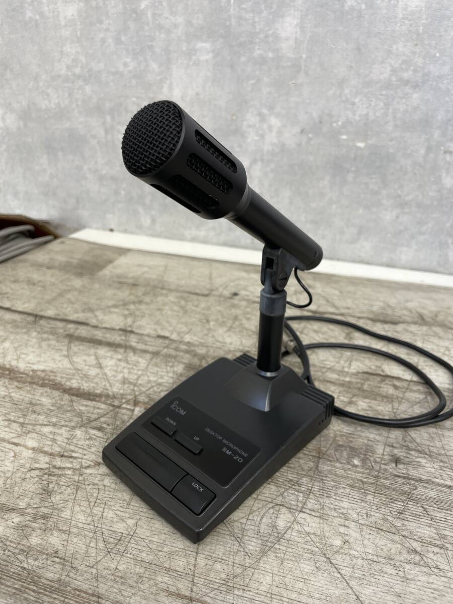 新しい到着 G939☆ICOM SM-20 スタンドマイク その他 - その他