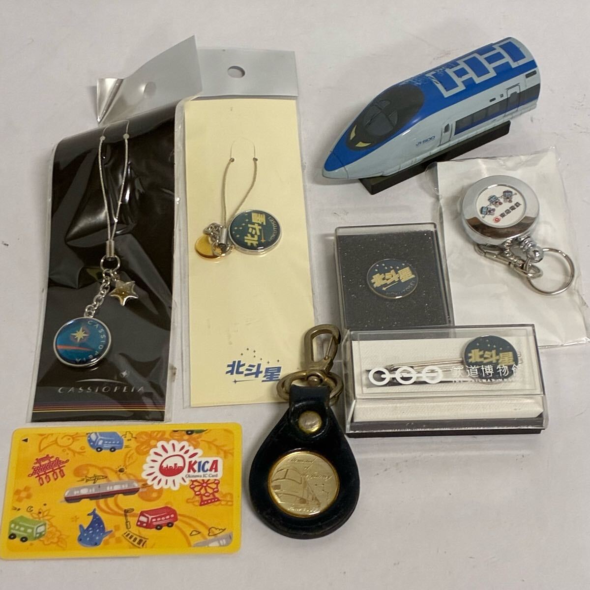 非売品】動労解散記念ネクタイピン及びキーホルダー 西日本