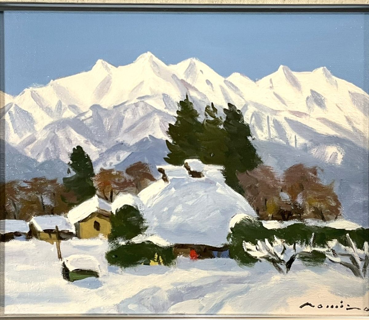 満点の 2025年最新】Yahoo!オークション 安曇野(油彩)の中古品 -絵画 絵画