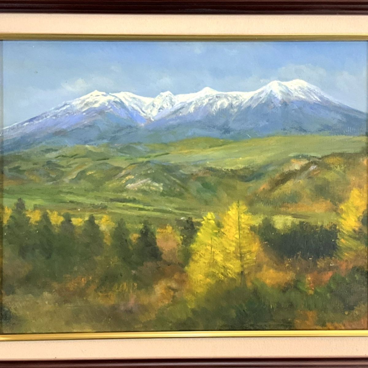 佐間田敏夫、【安曇野・有明山(長野県松川村)】、希少な額装用画集より Yahoo!オークション -「佐間田敏夫」の落札相場・落札価格