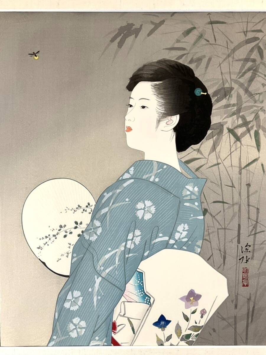 伊東深水 A-31｜絵画 - 絵画