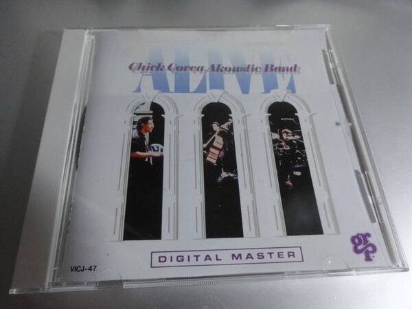 CHICK COREA AKOUSLIC BAND チックコリア アコースティック バンド ALIVE 国内盤