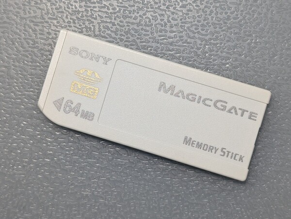 SONY Memory Stick 64MB MSG-64A MAGIC GATE ソニー メモリースティック メモリーカード 日本製 動作確認済み