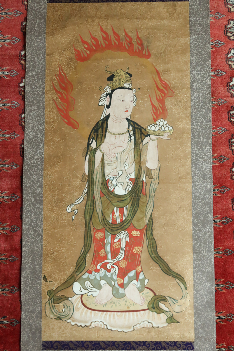最大12%OFFクーポン 2025年最新】Yahoo!オークション -観音菩薩 掛軸の中古品・新品 絵画