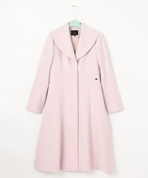 新品♪TOCCA MUSE ショールカラーコート 4 (11号、L)ピンク