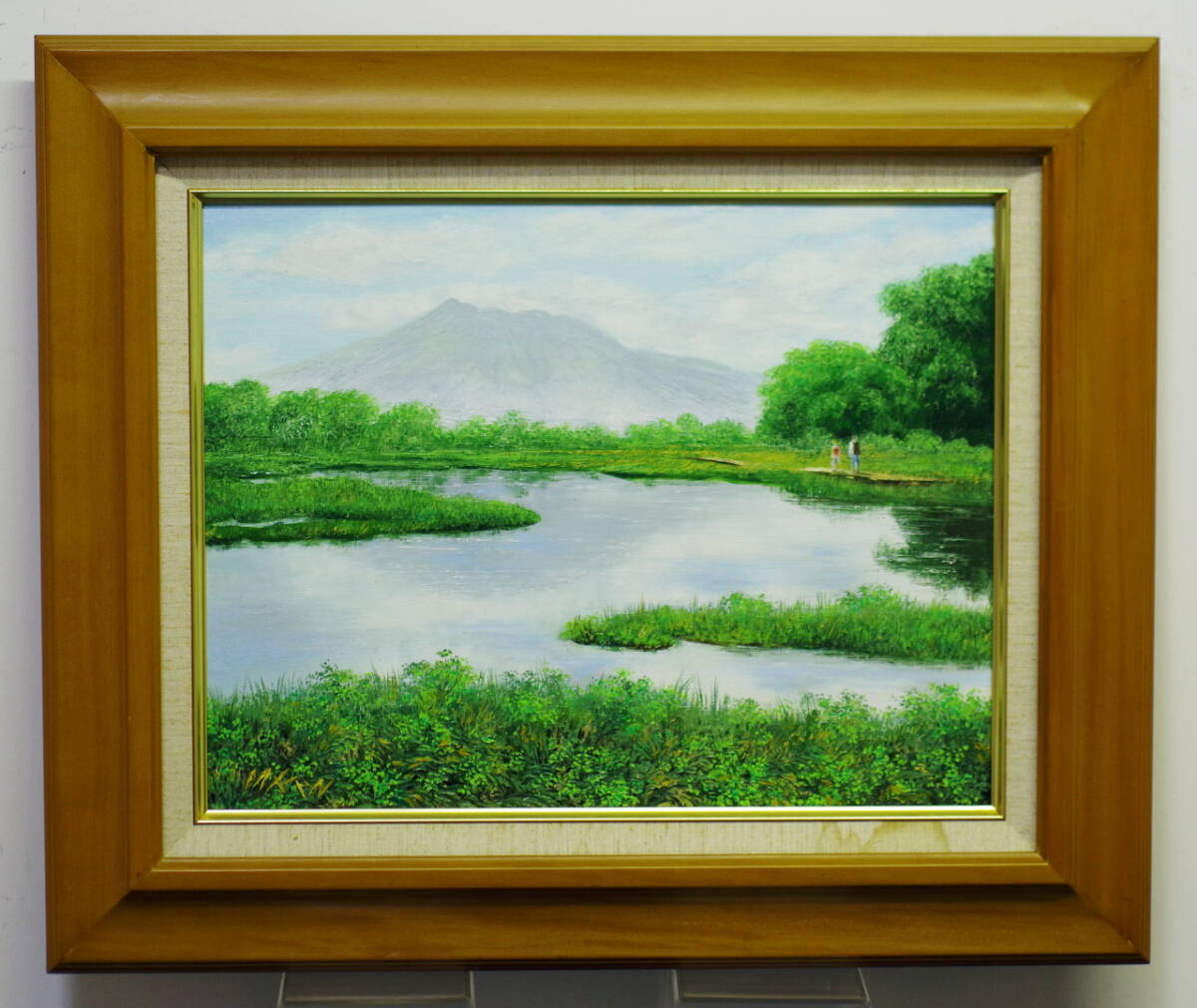 最初の 年鑑100万 内藤健一 重厚油彩「ばら」 絵画 - 絵画