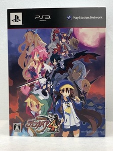 060/T020★中古品★PS3 ソフト 魔界戦記ディスガイア4 初回限定版