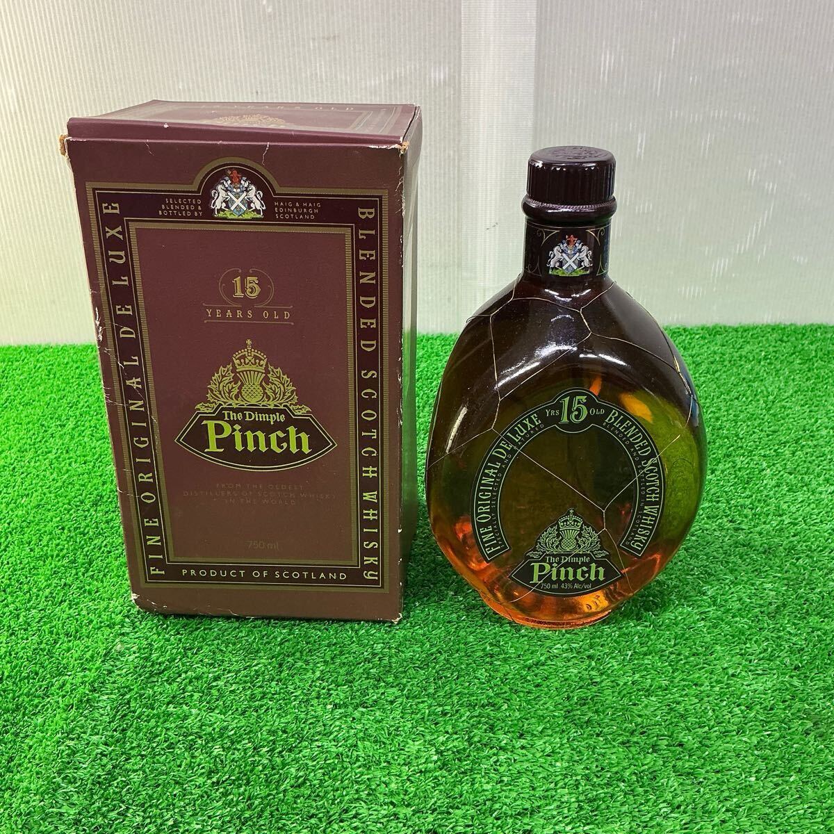 オールドボトル❗️】ディンプル15年 43% 750ml 箱付の通販 by