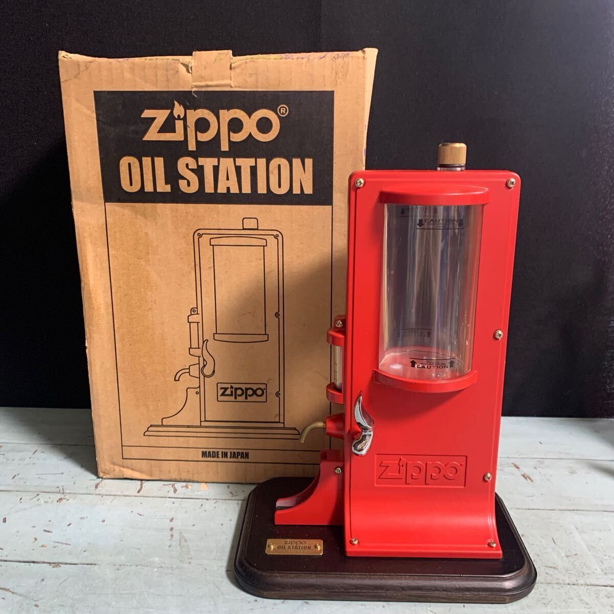 【希少/レア】ZIPPO ジッポ オイルステーション SerialNo:1564 Yahoo!オークション -「zippoオイルステーション」(ライター