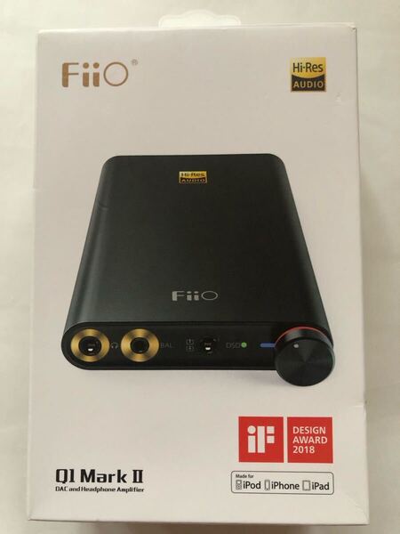 FIIO Q1MK2 USB DAC内蔵ポータブルヘッドホンアンプ