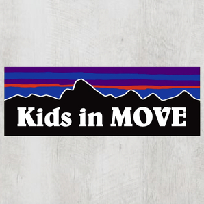 P【Kids in MOVE/キッズインムーブ】マグネットステッカー