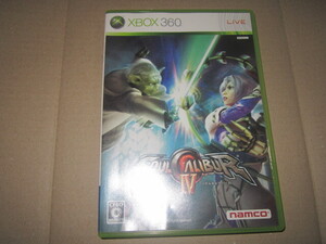 XBOX360 即決 「ソウルキャリバーⅣ」
