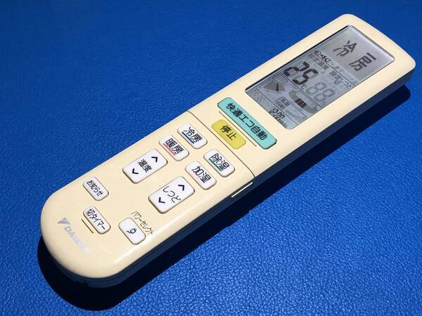 安心の保証有 スピード発送 DAIKIN ダイキン エアコン リモコン ARC472A10 除菌 清掃済 送料無料 (管理No 21-171)