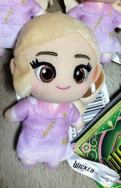 ぬいぐるみ 1点 プライズ品 未使用 ウィキッド ふたりの魔女 マスコット グリンダ