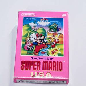 【美品】任天堂 FC ファミコンソフト スーパーマリオUSA 希少品 レア コレクター