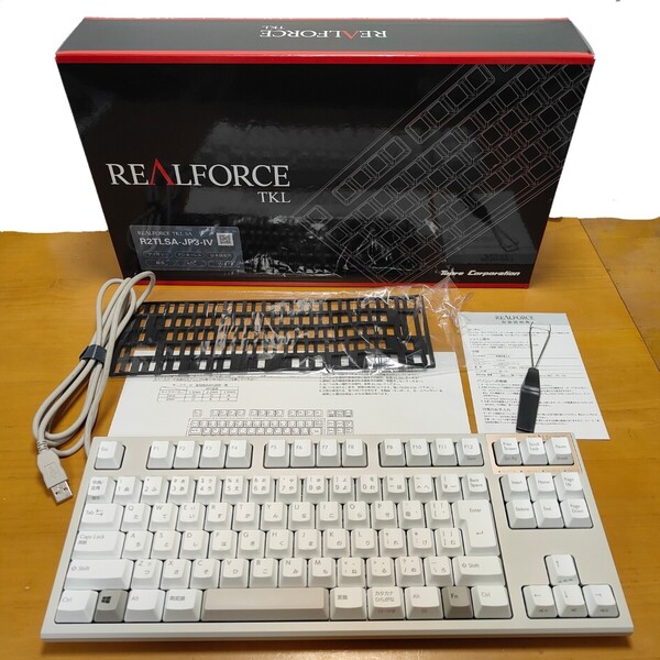 送料無料 Realforce R2TLSA-JP3-IV 東プレ キーボード キートップカスタマイズ品