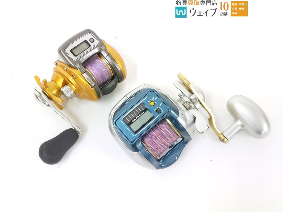 ダイワ イッツ 150 250ソーラー 美品 新品電池交換済 シマノ 船釣り