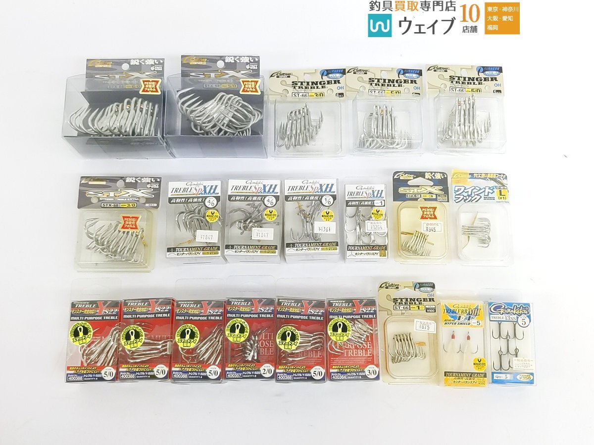 【激安放出】【新品未使用】カルティバST66 3/0 6本入 10パックセット Yahoo!オークション -「st66」の落札相場・落札価格