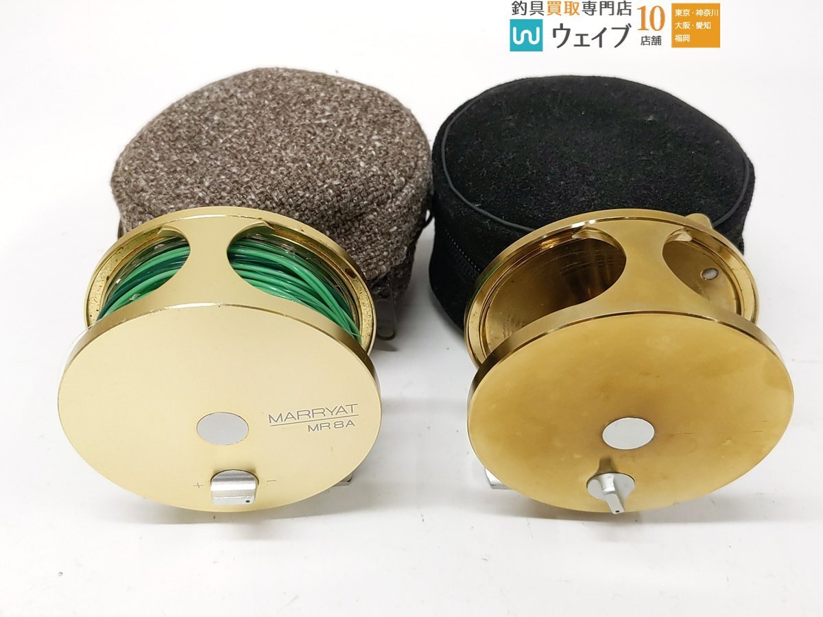 MARRYAT CMR 56 ワカサギリール ゴールド MARRYAT CMR 56 ワカサギリール ゴールド 毛鉤を巻いて川に行く