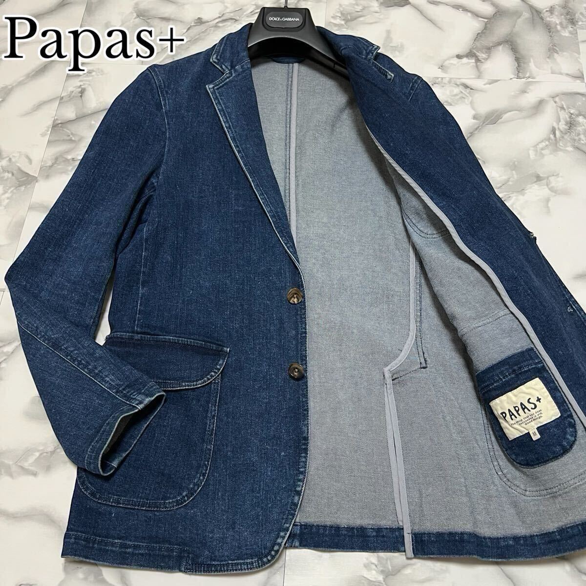 極美品 71,500円(税別) PAPAS パパスプラス ニットジャケット Yahoo!オークション - PAPAS|パパスの中古品・新品