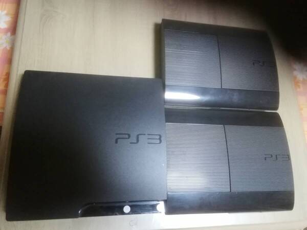 SONY PS3 CECH-2100A CECH-4000 CECH-4200 プレステ3 プレイステーション3 3台 セット 本体