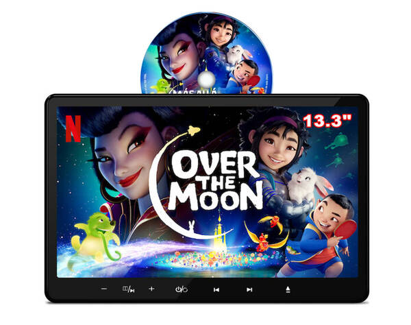 夏のセール DVDプレーヤー 車載用 後部座席 13.3インチ 高画質 ヘッドレストモニター