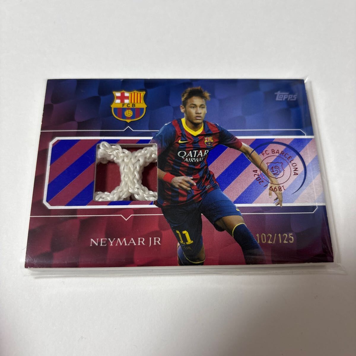 Amazon.co.jp: ネイマール サインカード世界に3枚Neymar auto