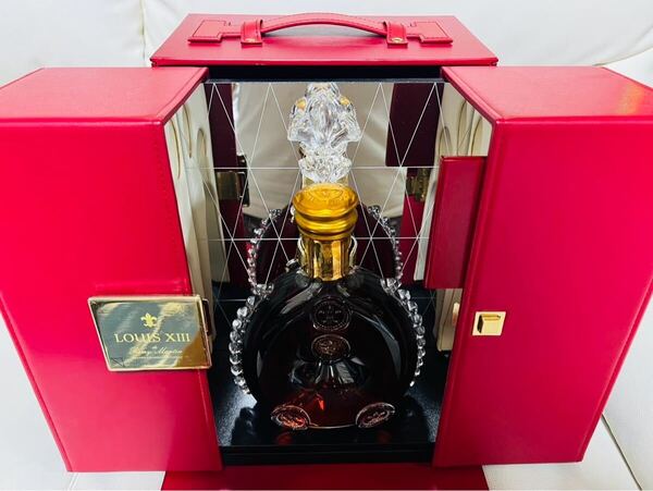 REMY MARTIN レミーマルタンルイ13世 バカラ クリスタルボトル 替栓・冊子・観音開き化粧箱・外箱付!正規品 未開封 シリアルオール一致