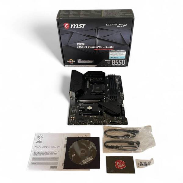 ▲ エムエスアイ MSI マザーボード MPG B550 GAMING PLUS/A ATX Ryzen 5000 シリーズプロセッサー MB5873 1400-1815