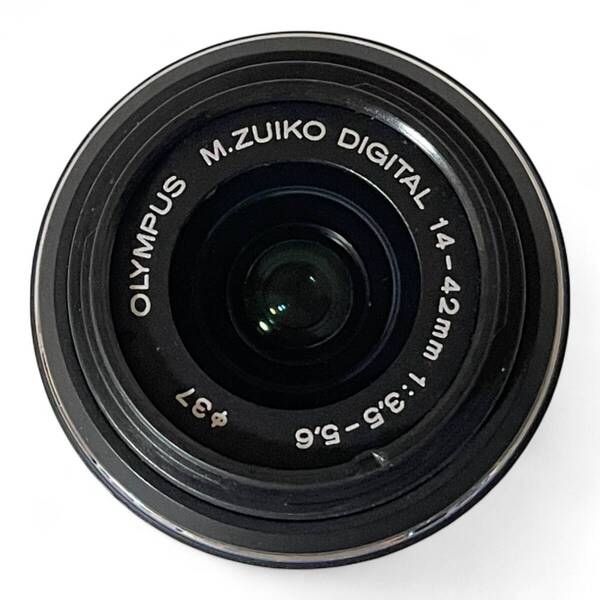 ▲ オリンパス OLYMPUS 標準ズームレンズ M.ZUIKO DIGITAL ED 14-42mm F3.5-5.6 ブラック 720-1708