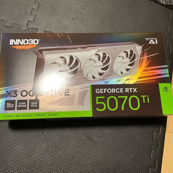 INNO3D GeForce RTX 5070 Ti X3 OC WHITE