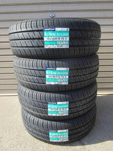 全国送料無料☆グッドイヤーEG02☆2025年製☆165/50R16☆軽自動車NBOXタントムーヴスペーシアワゴンRラパンデイズアルトNワンコペン☆fo