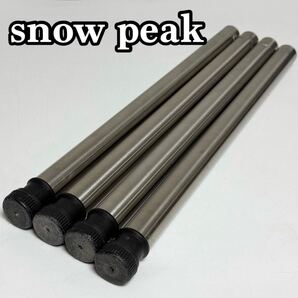 Snow Peak スノーピーク IGT 400脚 4本セット アイアングリルテーブル専用 CK-112