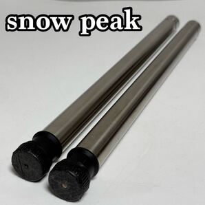 Snow Peak スノーピーク IGT 400脚 2本セット アイアングリルテーブル専用 CK-112