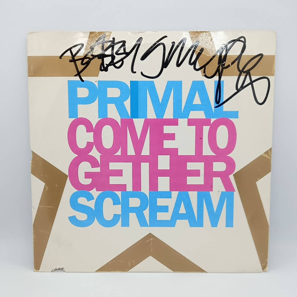 Primal Scream 限定直筆サイン入り レコード プライマル・スクリーム Yahoo!オークション -「primal scream」(レコード) の落札相場