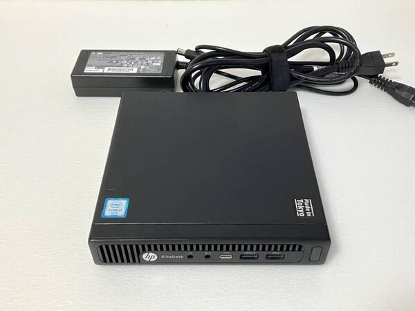hp ミニPC小型 Core-i3/8GB/SSD-NVMe256 Windows11&エクセル,ワード等 EliteDesk 800G2DM