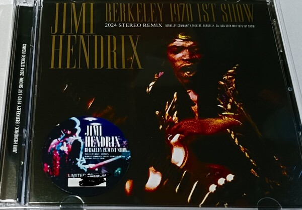 ジミ・ヘンドリックス 1970年 2024 Stereo Remix SBD Live At Berkeley,USA Jimi Hendrix