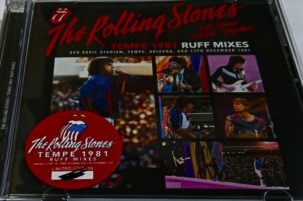 ローリング・ストーンズ 1981年 Ruff Mixes Live At Tempe,Arizona,usa Rolling Stones
