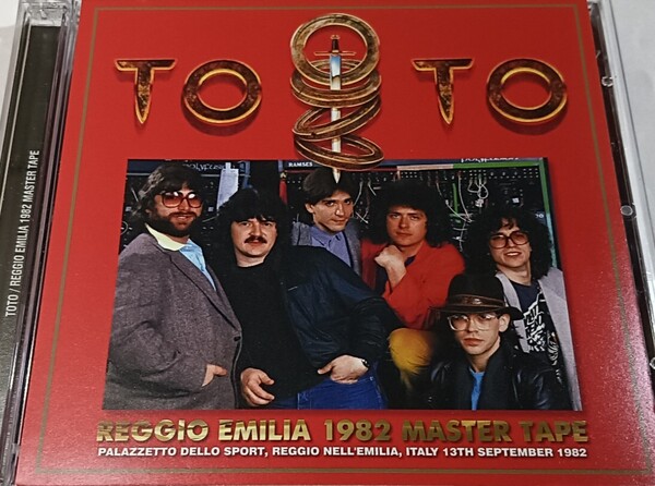 TOTO 1982年 Live At Reggio Emilia,Italy Master Tape Steve Lukather Jeff Porcaro