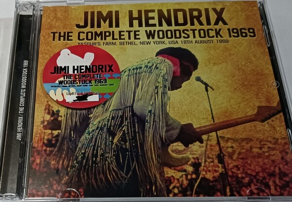 ジミ・ヘンドリックス 1969年 Live At Woodstock,NY,USA Complete Jimi Hendrix