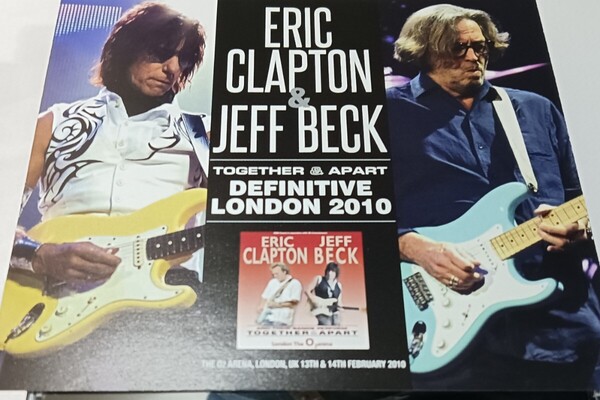 エリック・クラプトン/ジェフ・ベック 6CD 2010年 Live At O2 Arena,London,UK Definitive Eric Clapton/Jeff Beck